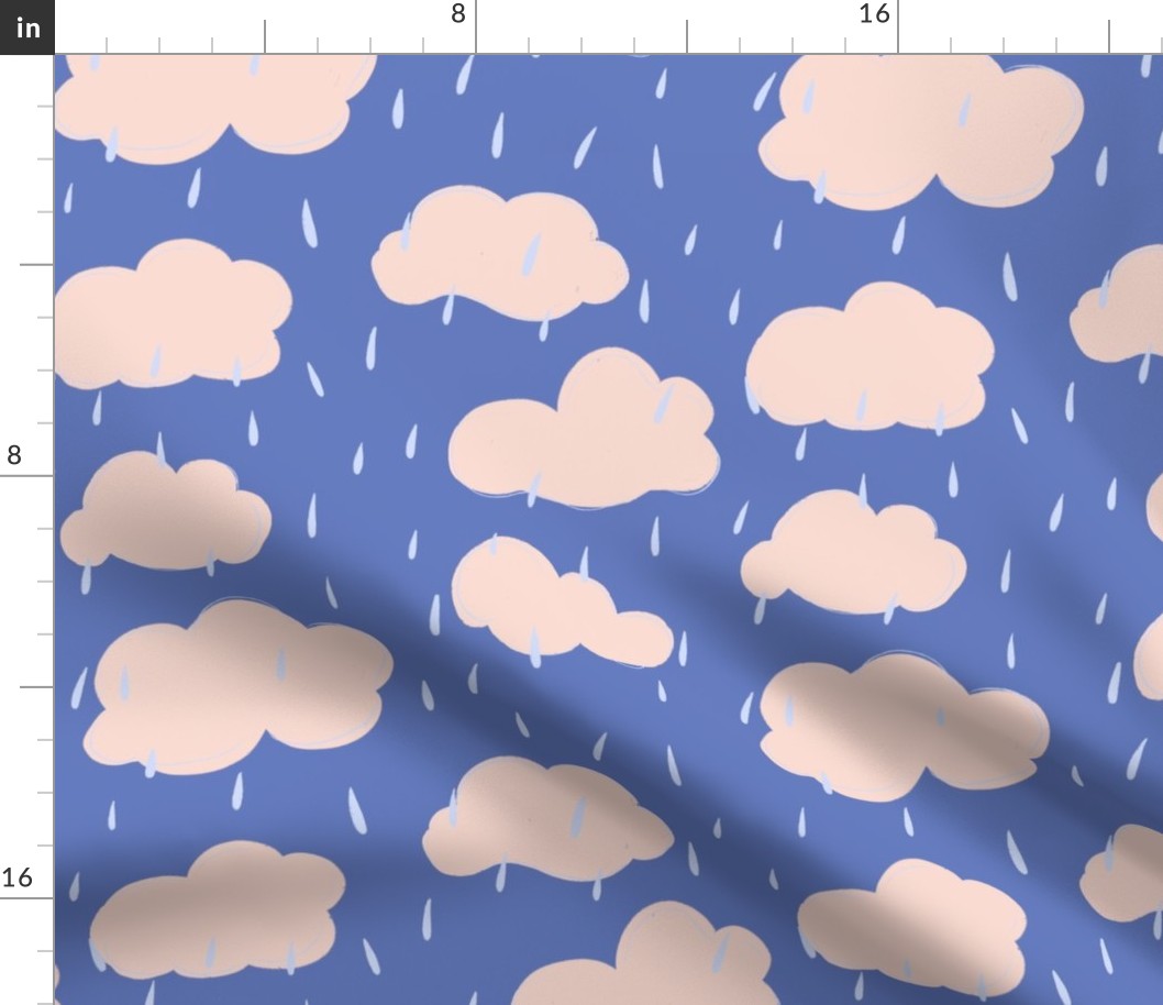 Summer Rain | It's_Cloudy | Dark Blue