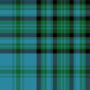 Matheson hunting  tartan from 1906, ancient muted colors, 12"