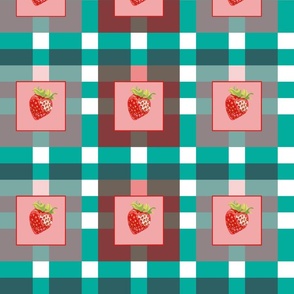Strawberry squares