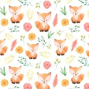 Foxes & Flowers