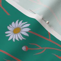 daisy chain - teal