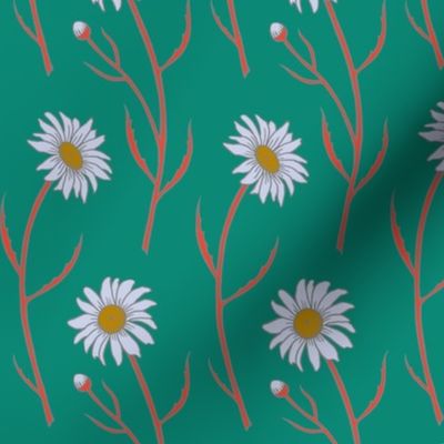 daisy chain - teal