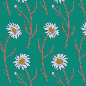 daisy chain - teal