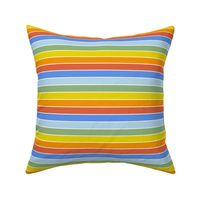 Vivid Rainbow Stripe