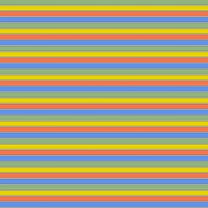 Rainbow Stripes with Black