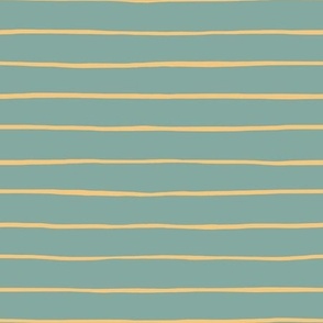 Hand drawn Stripes - Mint