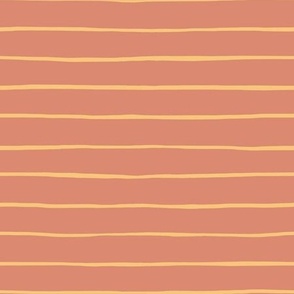 Hand drawn Stripes - Pink