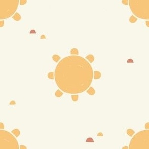 Sun Dots - Beige