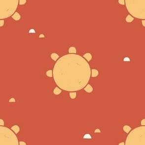Sun Dots - Rust