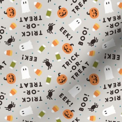 Halloween Cute - Ghost Spider Candy Trick-or-treat - neutral - LAD22