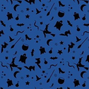 Spooky Halloween Shapes, Boo Berry Blue