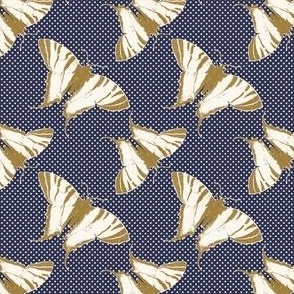 Swallowtail Butterfly Migration - Gold Dusk Cream - medium