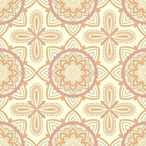 Wildflower Vintage Tiles-Pastels