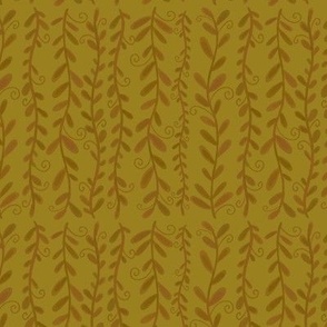 Small -  Sweeping Vine Stripes