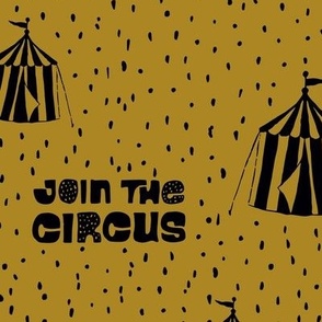 Join the circus | mustard | Large
