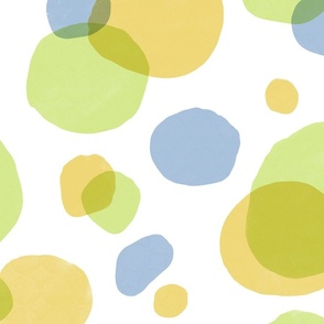 Irregular Colourful Dots | Large Scale