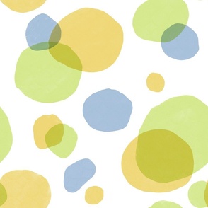 Irregular Colourful Dots |  Medium Scale