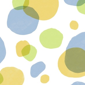Irregular Colourful Dots | Large Scale