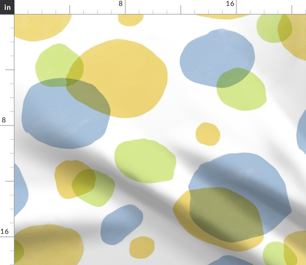 Irregular Colourful Dots | Medium Scale