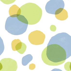 Irregular Colourful Dots | Medium Scale
