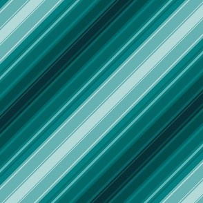 small // diagonal stripes in monochromatic teal
