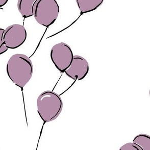 Balloons | purple | Large