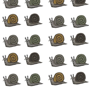 Happy Garden Snails