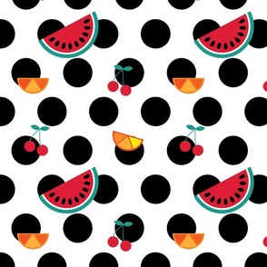 Graphic Fruits - The Nanny Inspired Pattern - S01E01