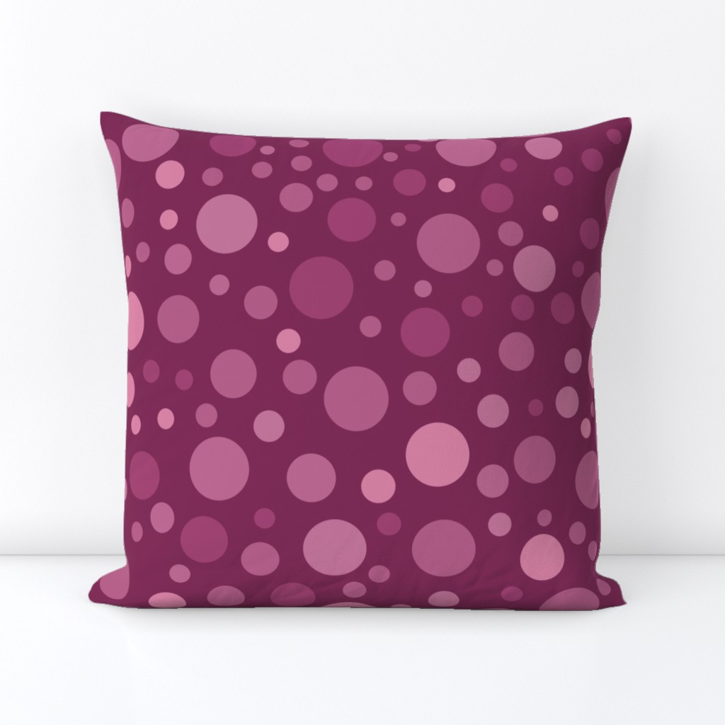 Grape Polka Dots