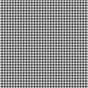 Classic Black and White Houndstooth Approx. 1/2 inch 