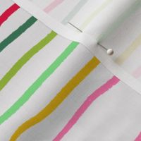 Multi Sketchy Stripe - Summertime Scribbles 