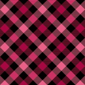 Tartan - watermelon 