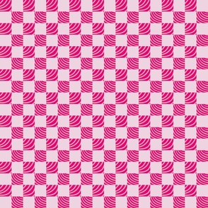 Pink Patterned Check