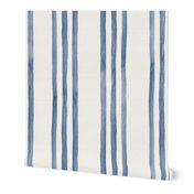 Jumbo / Watercolor Blue Stripes