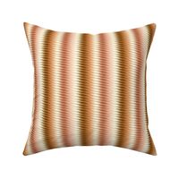 Twisted Op Art Vertical Stripe in Brown and Pink