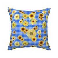 cheery-blue-checks-and-sunflowers-medium-pale-light-blue-and-yellows