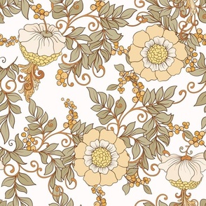 French chic,country rustic,floral pattern,roses,retro,antique,shabby chic,classy, elegant,,modern,timeless style,victorian,Victorian roses,Belle Époque,art nouveau era,the gilded age