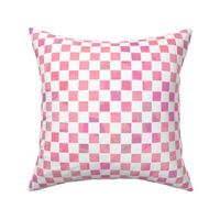 Cut Paper Variegated Checks Ispahan and White