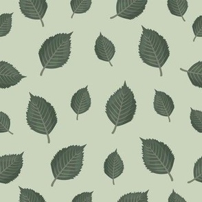leaves-green-pattern