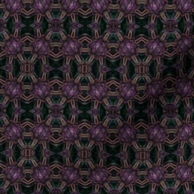 mini gem lattice - purple 