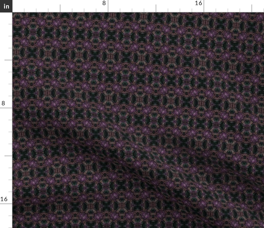 mini gem lattice - purple 