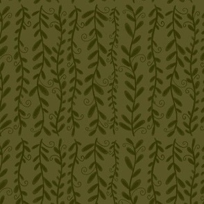 Small -  Sweeping Vine Stripes