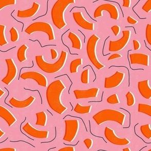 Funky abstract in pink
