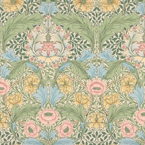 William Morris Myrtle in Pastel Colors