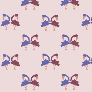 Flamingos Quilt - Very Peri Pink
