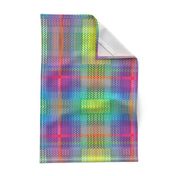 Pixel Rainbow Check | "Rainbow Kryptonite" by PXL NYC