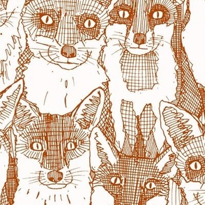 just foxes rust soft white