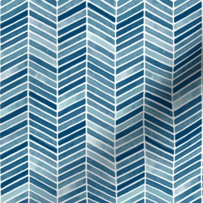 Chevron Watercolor Quasar Small 