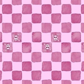 checkerboard dark pink