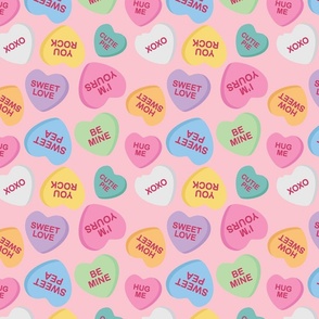 Conversation Hearts for Valentine's Day